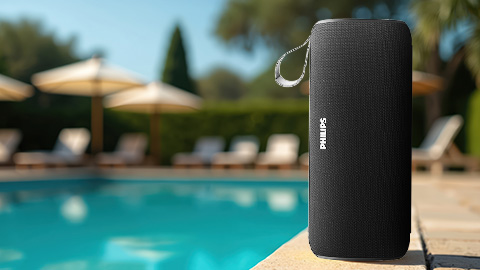 Philips waterproof portable bluetooth speakers