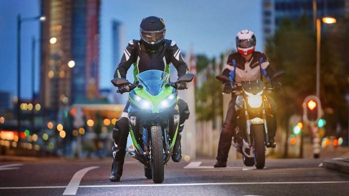 Headlights motorbike