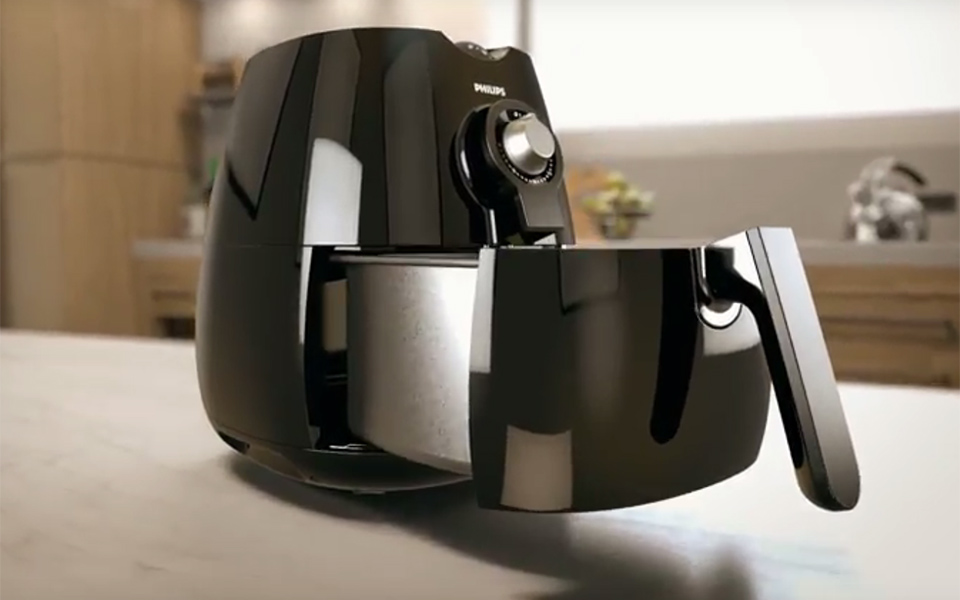How does the Philips Airfryer work?