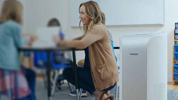 Air purifiers can help reduce aerosol levels 